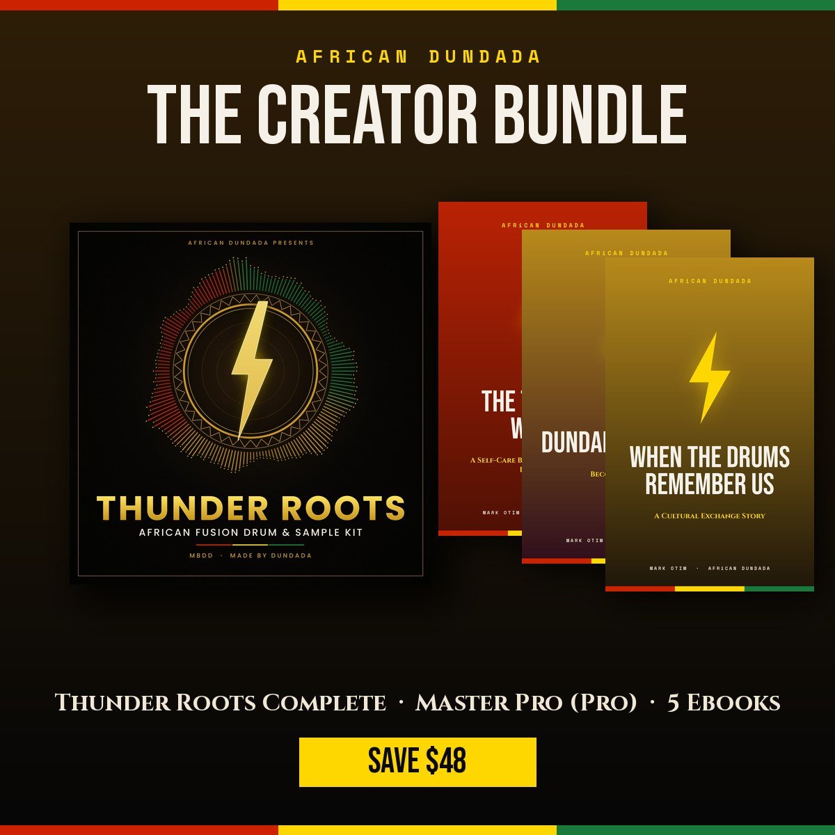 The Creator Bundle: Thunder Roots kit, Master Pro and five ebooks